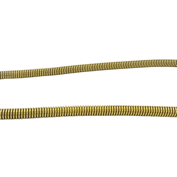 Vintage French 18k Gold Tubogas Coil Necklace