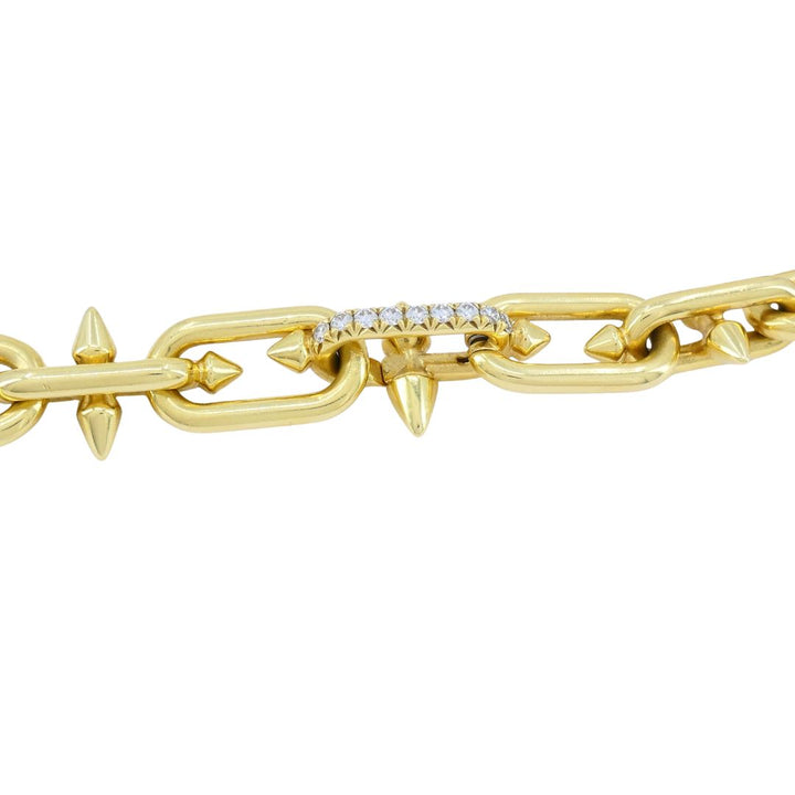 Pharrell Williams Tiffany & Co. 18k Gold Diamond Titan Necklace