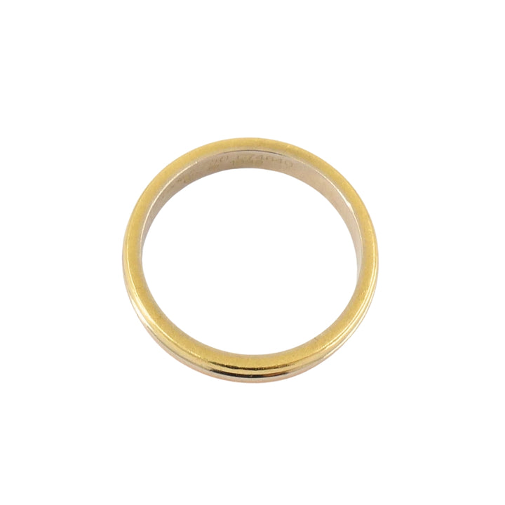 Cartier Trinity Band 18k Gold Men Rings Size 10 Original Box