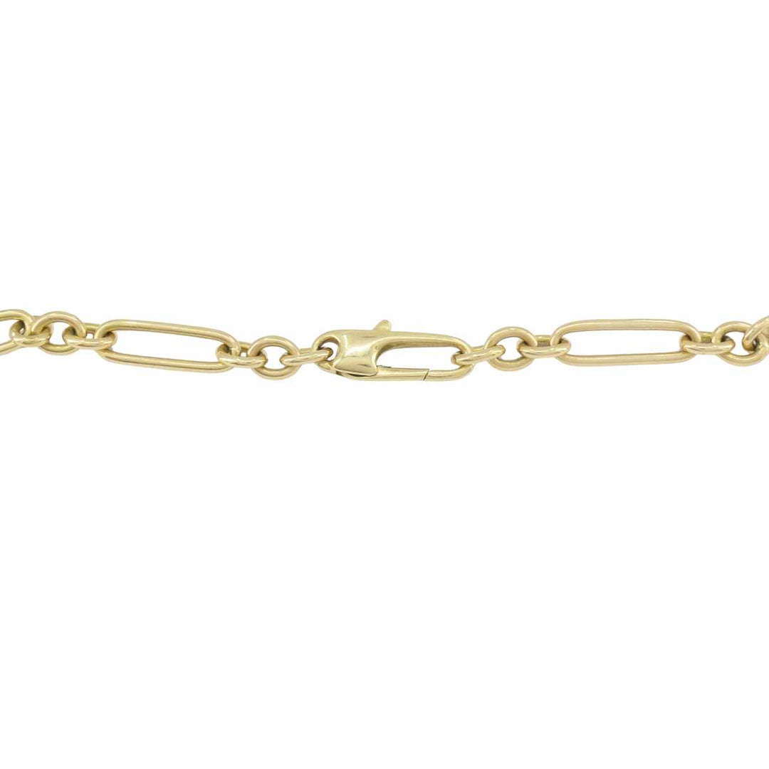 Tom Ford Italian 18k Yellow Gold Chain Link Necklace
