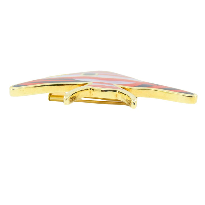 Tiffany & Co. 18k Gold Gemstone Angel Fish Brooch