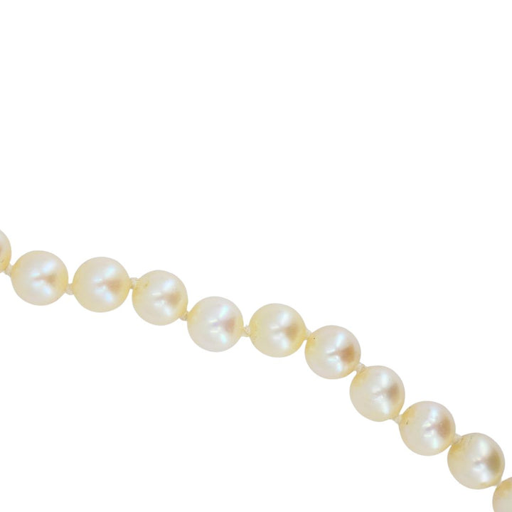 Vintage 14k Gold Cultured South Sea Pearl Strand Necklace