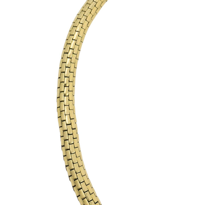 Cartier Paris 18k Gold Flexible Link Collar Necklace Mid-Century