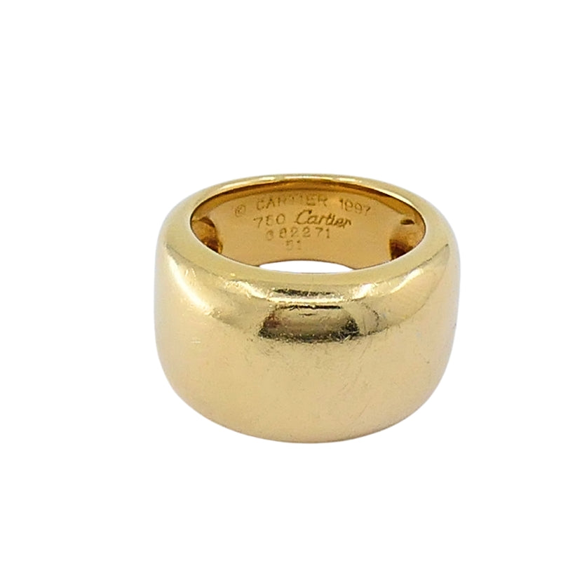 Cartier Nouvelle Vogue 18k Gold Dome Ring