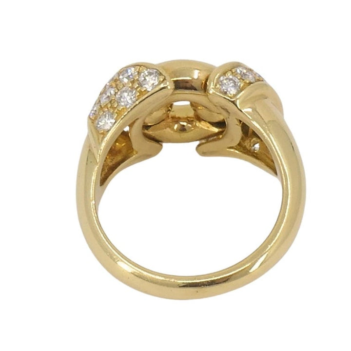 Bvlgari Vintage Bulgari 18k Gold Diamond Ring