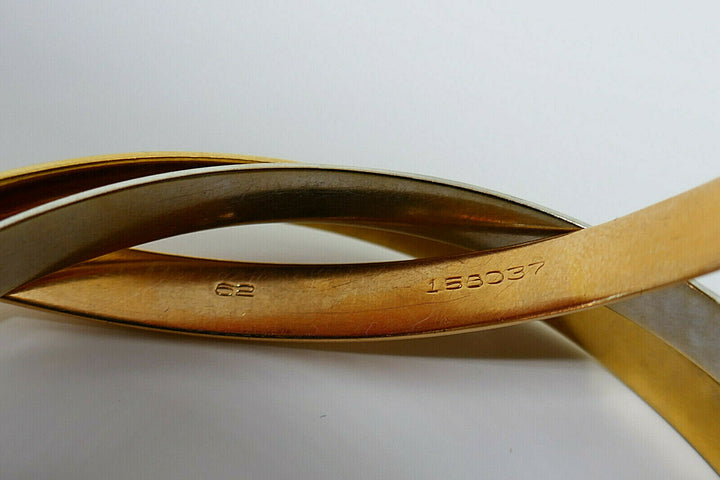 Vintage Cartier Trinity Bangle Bracelet