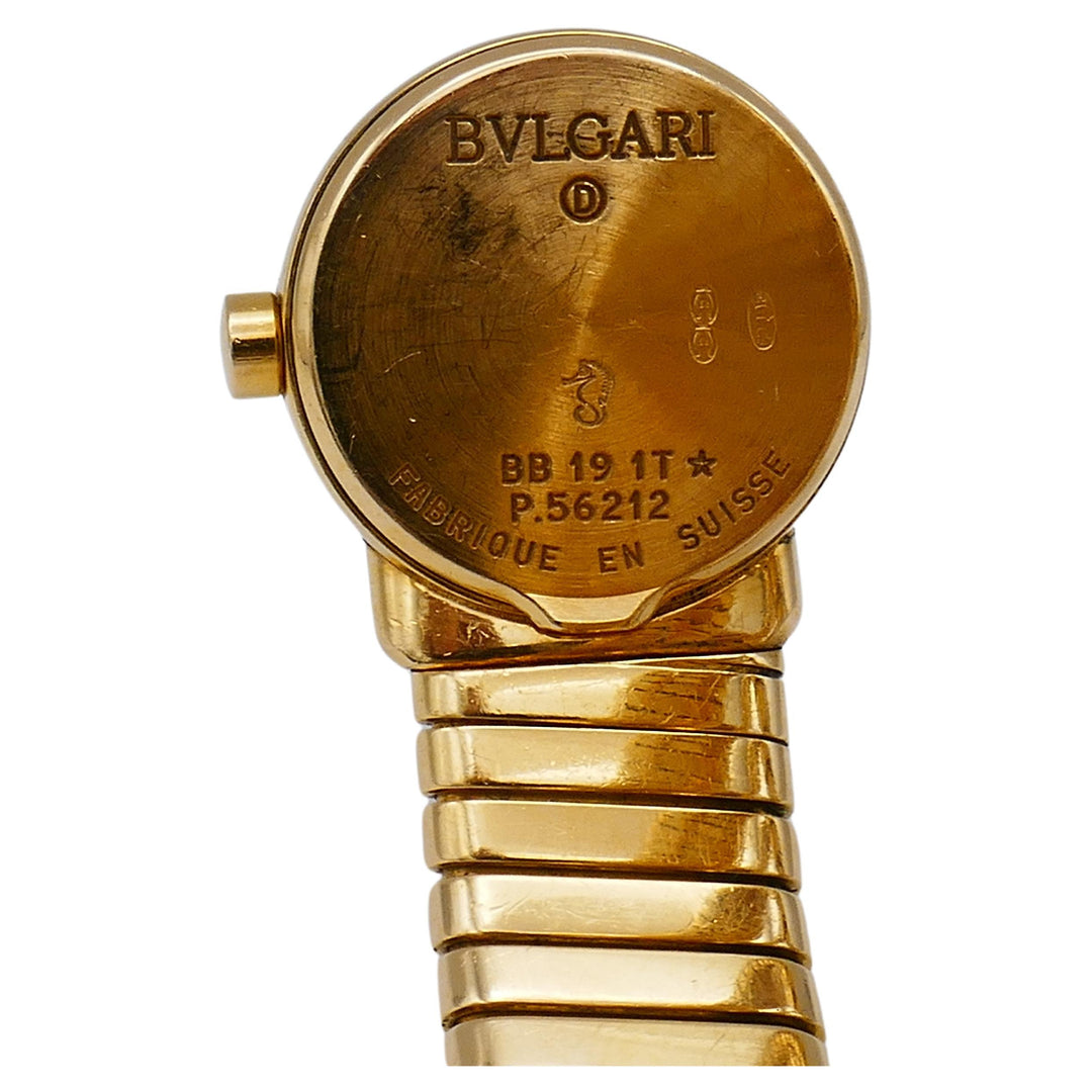 Bulgari Tubogas Watch Yellow Gold