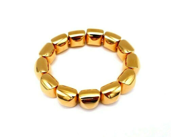 Vhernier Freccia Yellow Gold Bangle Bracelet