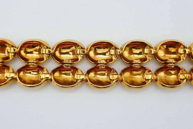 Chaumet Vintage Yellow Gold Scallop Bracelet