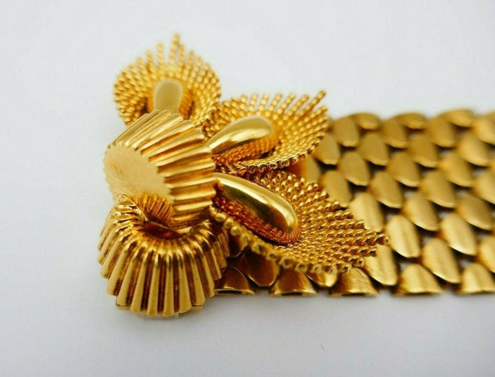 Kutchinsky Retro Yellow Gold Buckle Bracelet