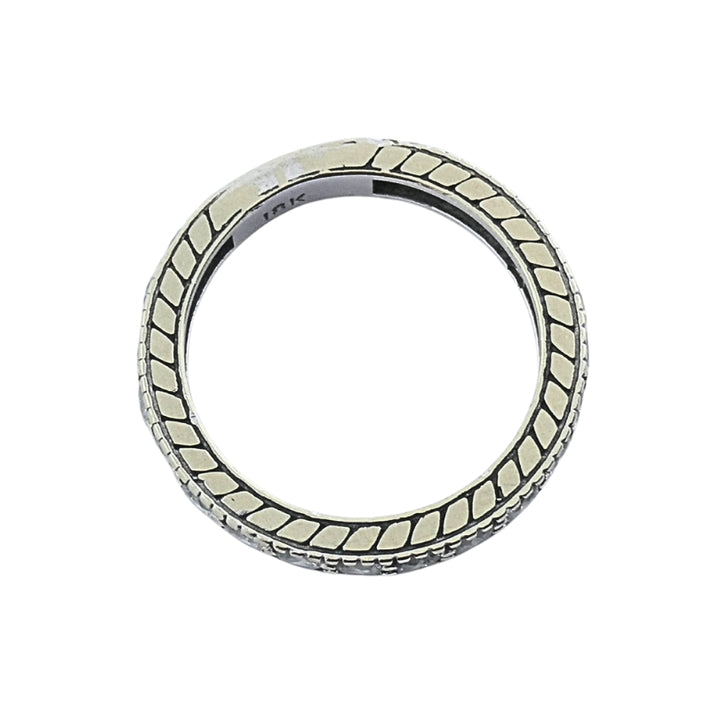 18k White Gold Diamond Eternity Band Ring