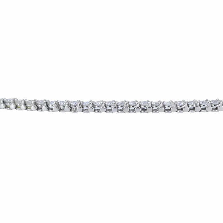 Vintage Cartier Platinum Diamond Tennis Bracelet