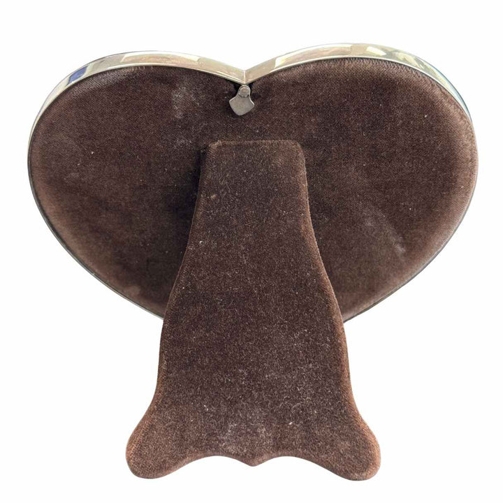 Dior Sterling Silver Enamel Italian Heart Frame