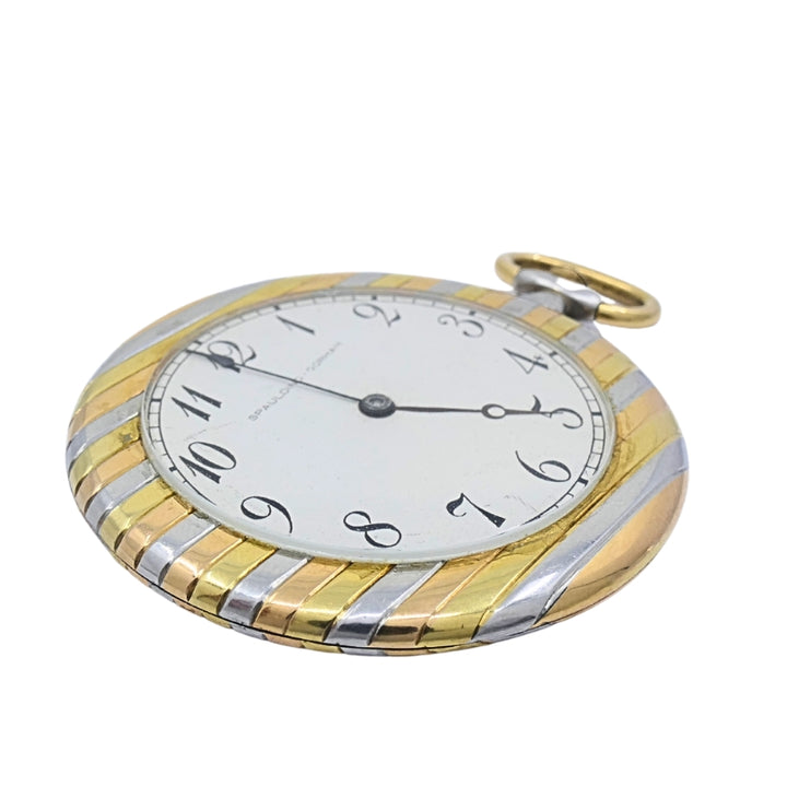 Vintage Spaulding & Gorham 18k Gold Pocket Watch