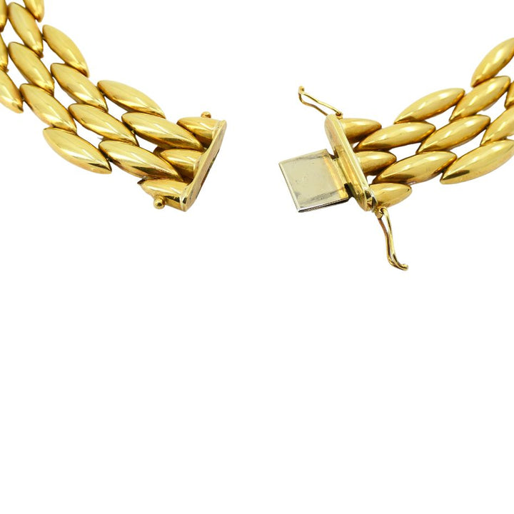 1990 Cartier Gentiane 18k Gold Necklace