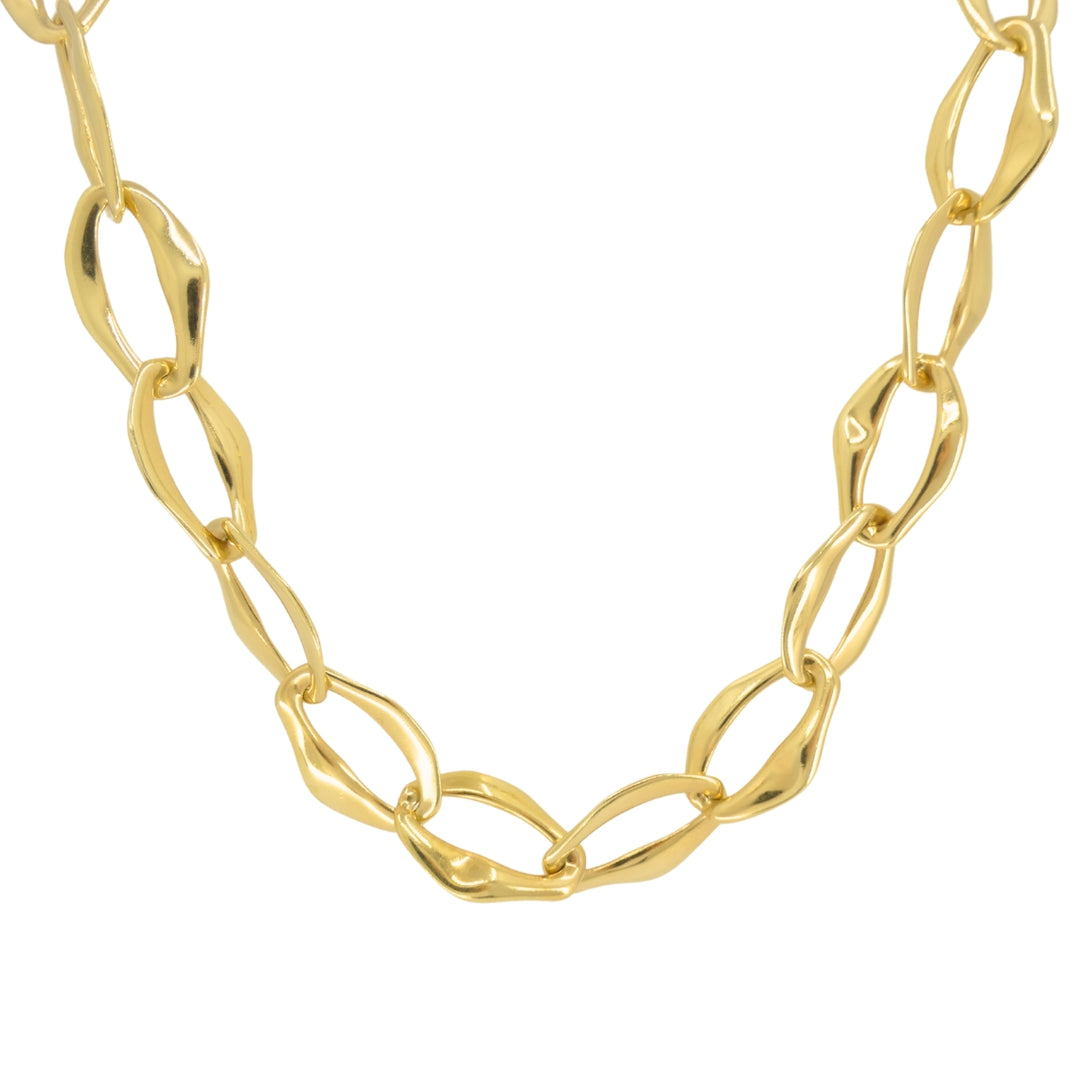 Elsa Peretti Tiffany & Co. Aegean Necklace 18k Gold