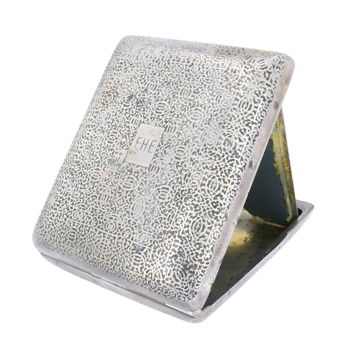 Vintage 1925 Tiffany & Co. Sterling Silver Mirror Compact