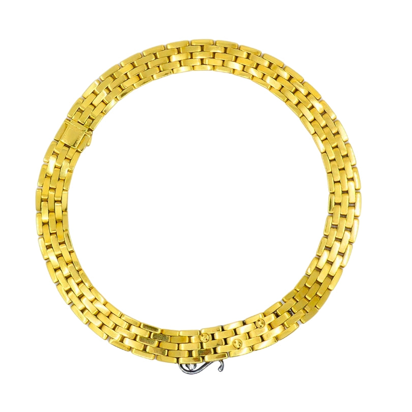 Vintage Cartier Panthere Necklace 18k Gold Estate Jewelry