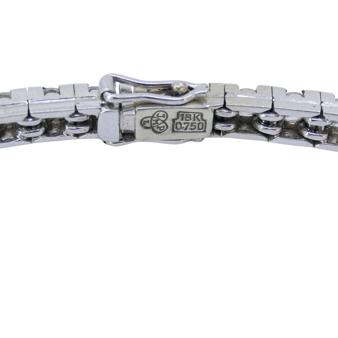 Vintage Longines Swiss 18k White Gold Diamond Lady's Wrist Watch