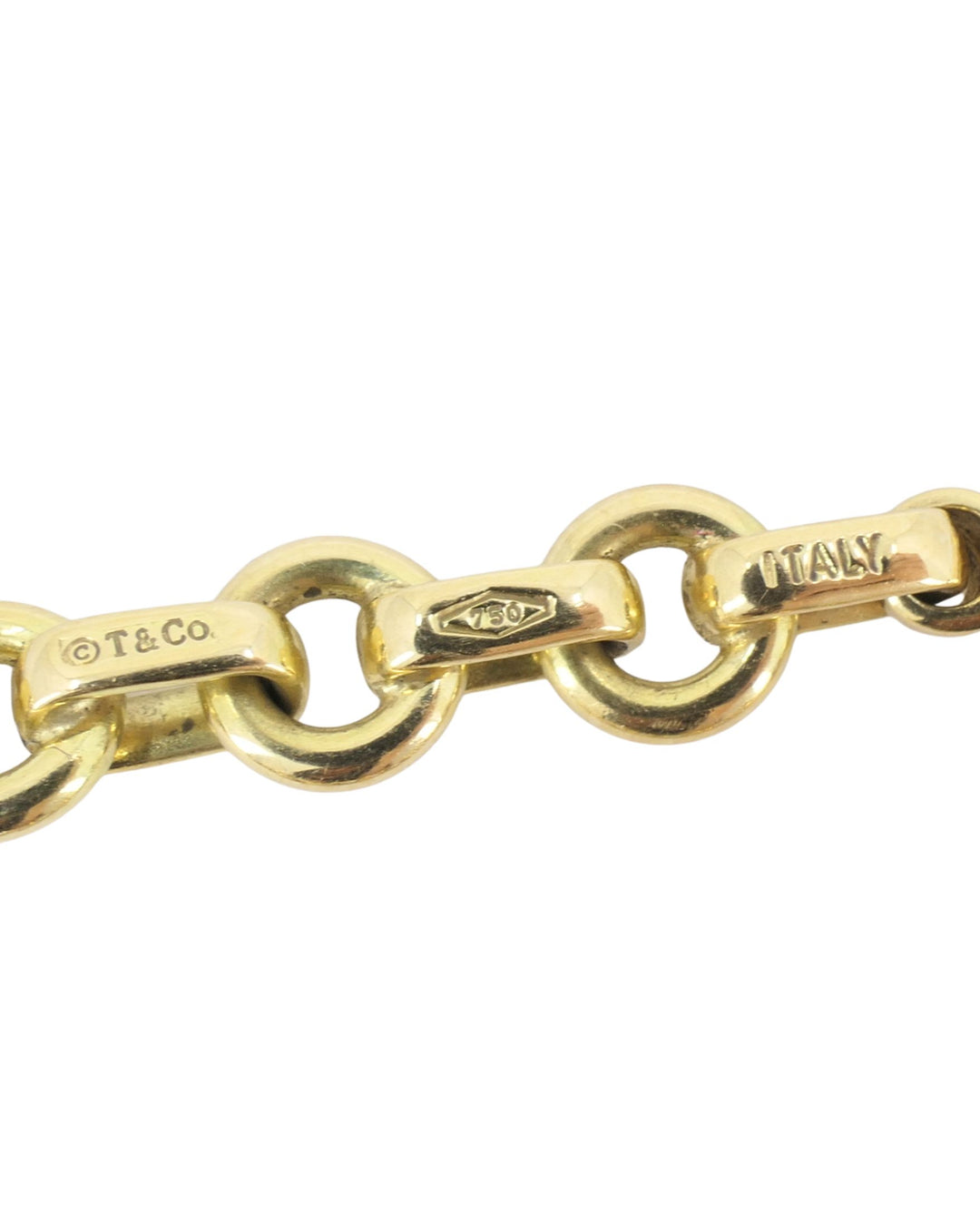 Tiffany & Co. Charm Bracelet 18k Gold Mechanical Charm