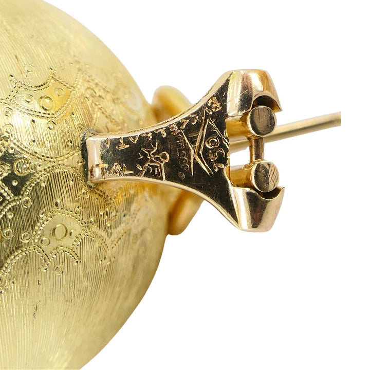 Vintage Buccellati 18k Gold Ball Earrings