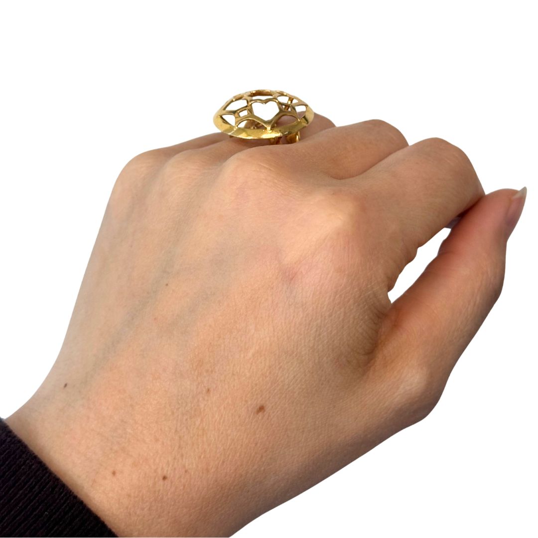 Paloma Picasso for Tiffany & Co. Zellige 18k Gold Dome Ring