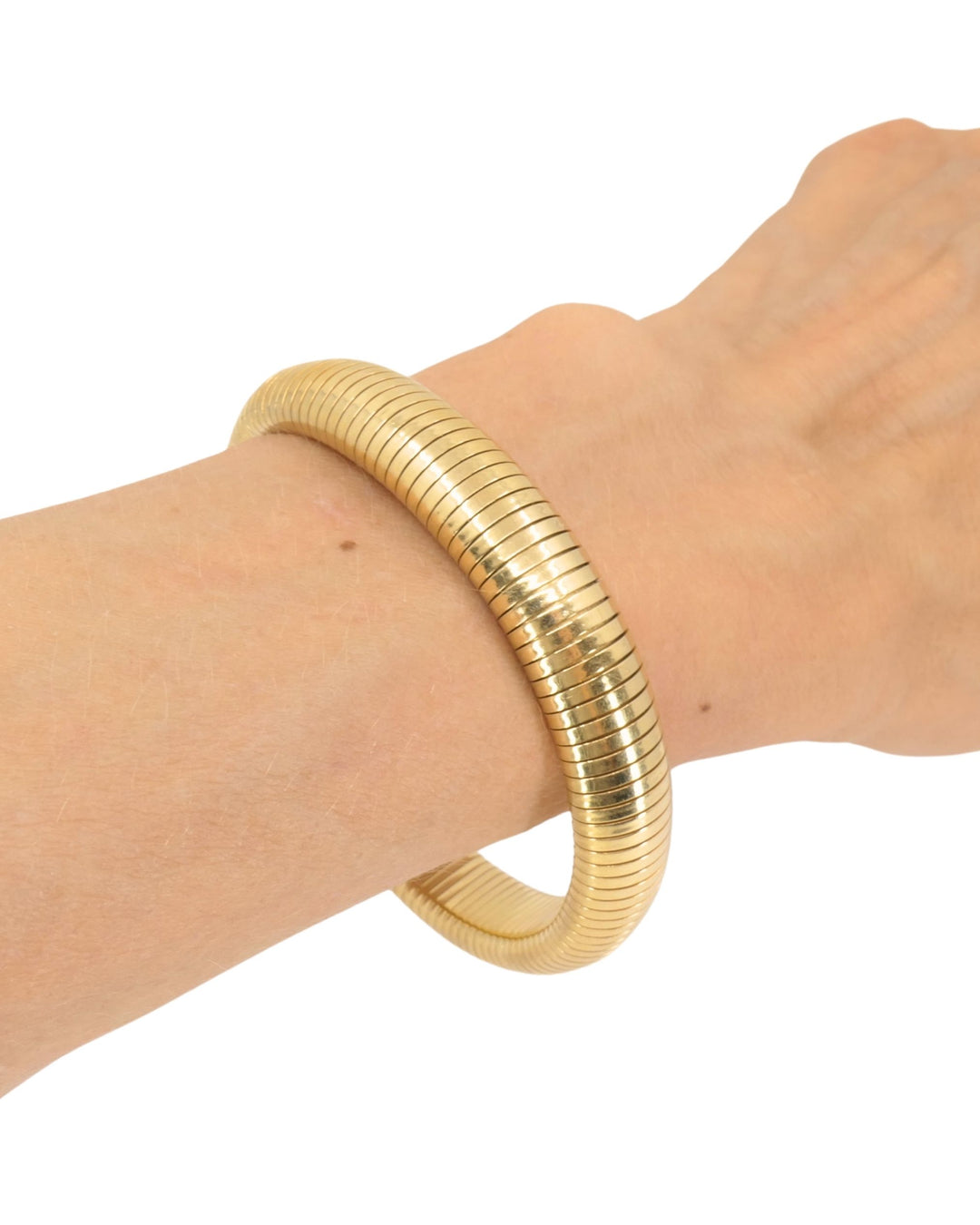 Forstner 14k Gold Bracelet Tubogas Style
