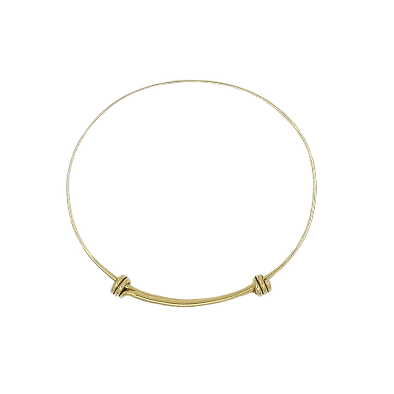 Petite Signature Bracelet by Ed Levin 14K Gold