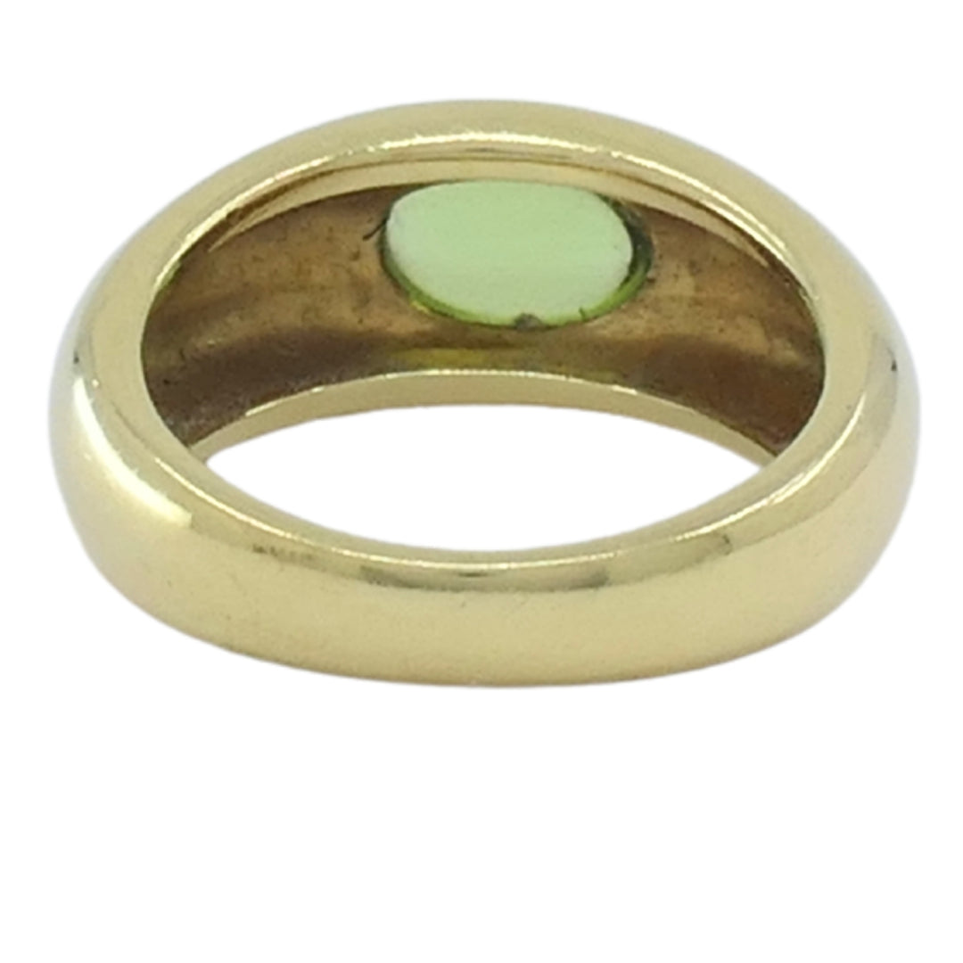 Tiffany & Co. Ring Peridot 18k Gold Band Ring