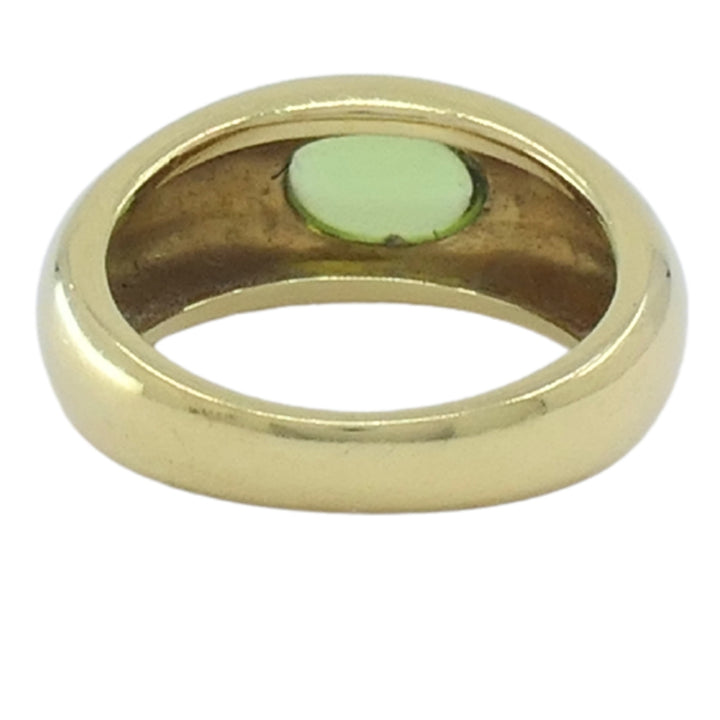 Tiffany & Co. Ring Peridot 18k Gold Band Ring