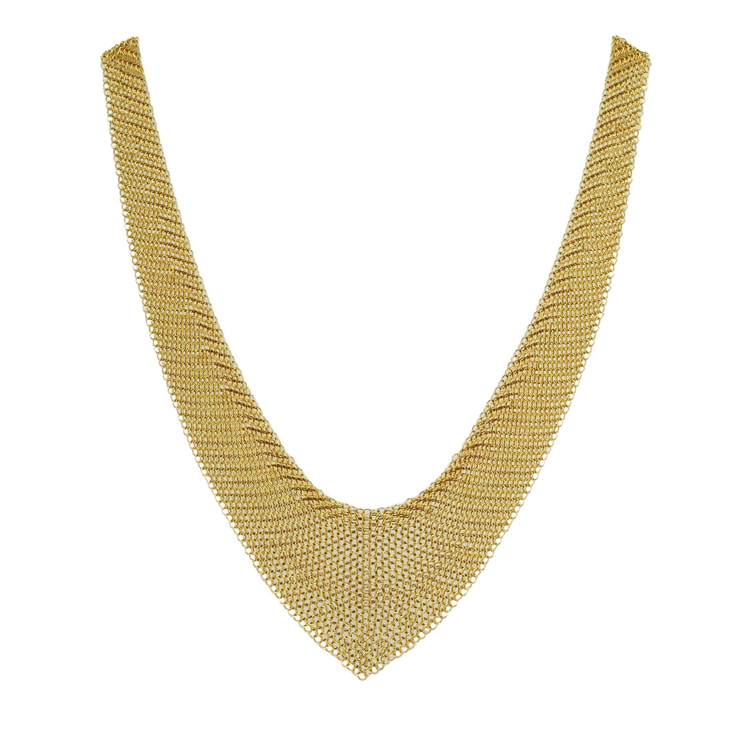 Elsa Peretti for Tiffany & Co. 18k Gold Mesh Necklace