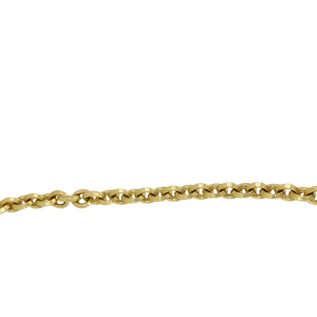 David Yurman 18k Gold Chain Necklace