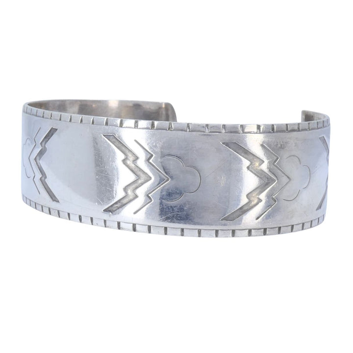 Vintage Georg Jensen Sterling Silver Denmark Modernist Cuff Bracelet, 1950s-60s