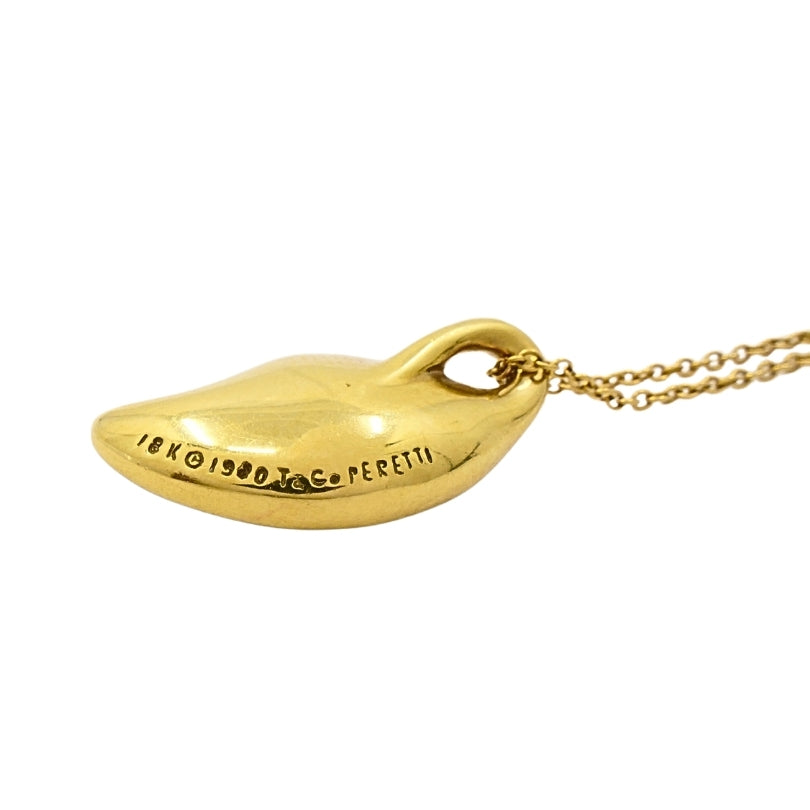Elsa Peretti Tiffany & Co. 18k Gold Calla Lily Pendant Necklace