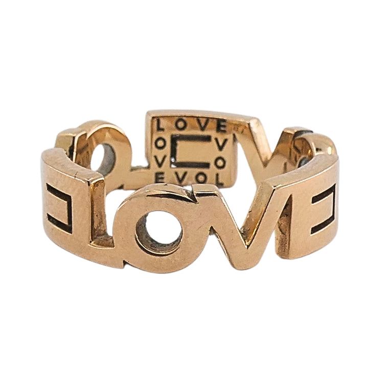 14k Gold Vintage LOVE Ring