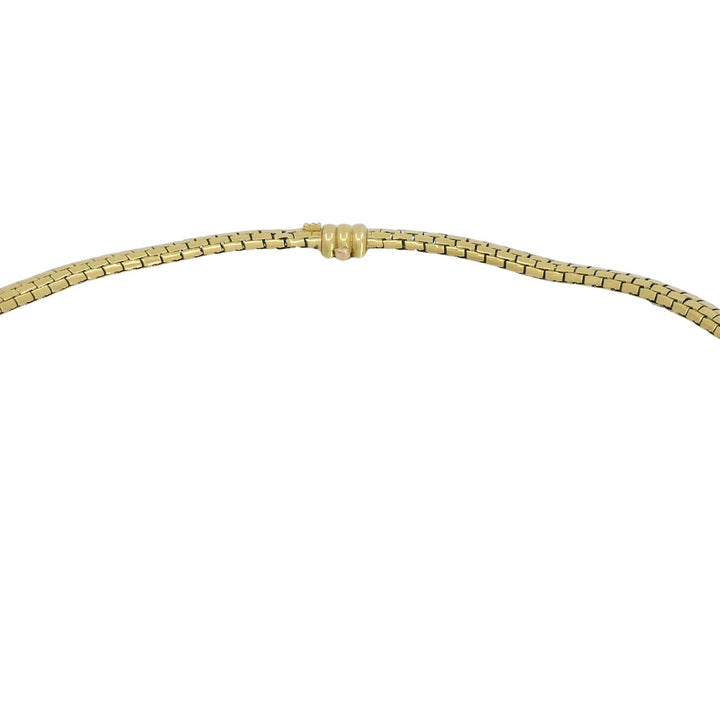Cartier Paris 18k Gold Flexible Link Collar Necklace Mid-Century
