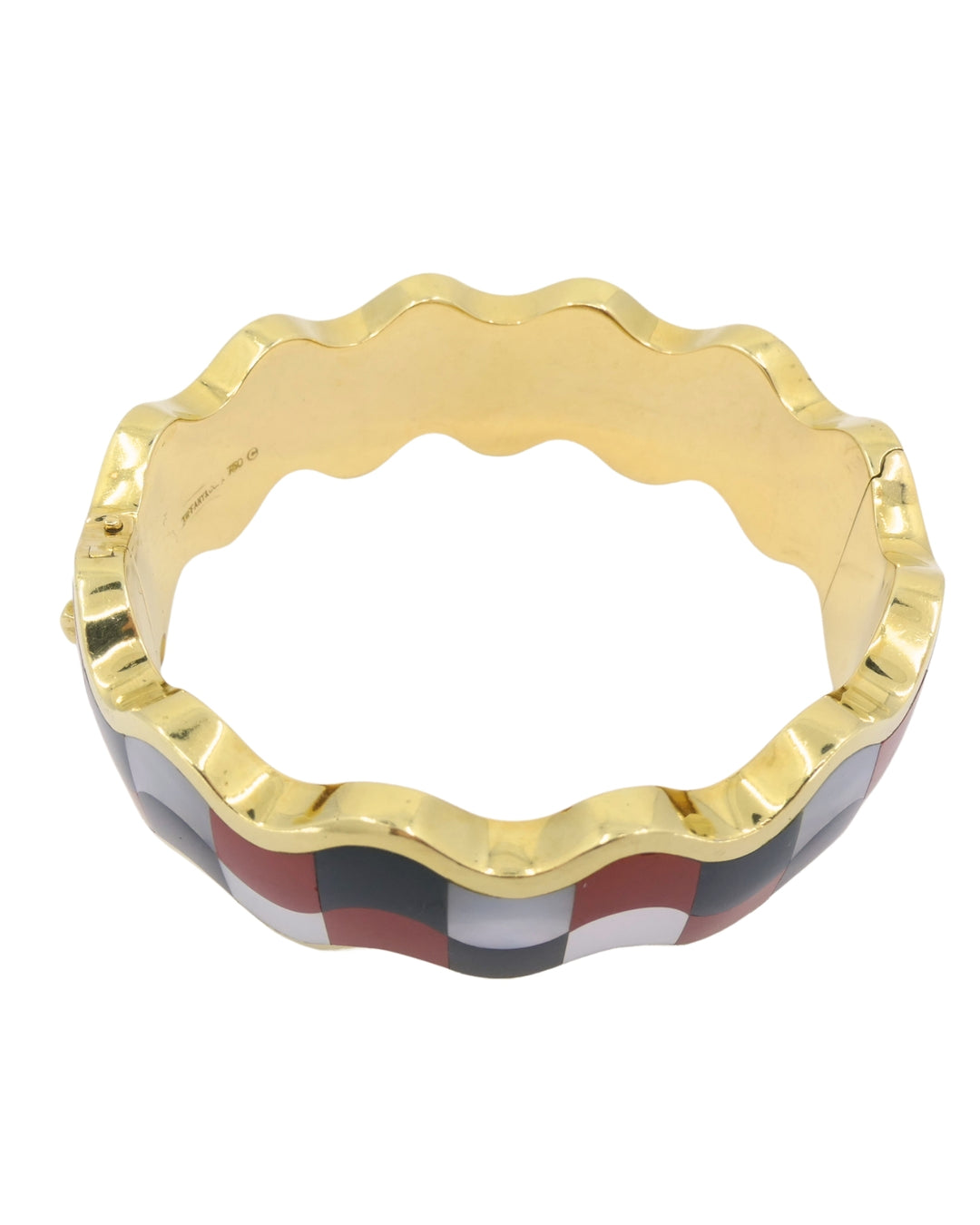 Angela Cummings for Tiffany & Co. Geometric Cuff 18k Gold Bracelet