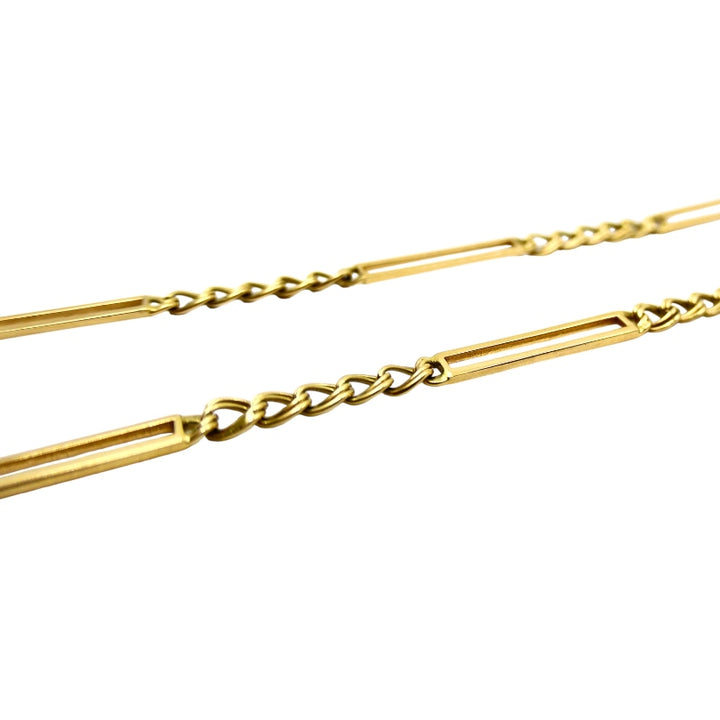 Chimento Necklace 14k Bar Link Chain