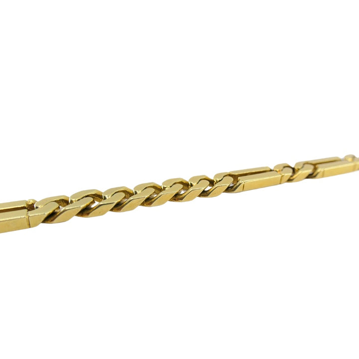 Vintage 14k Gold Chain Bracelet Curblink