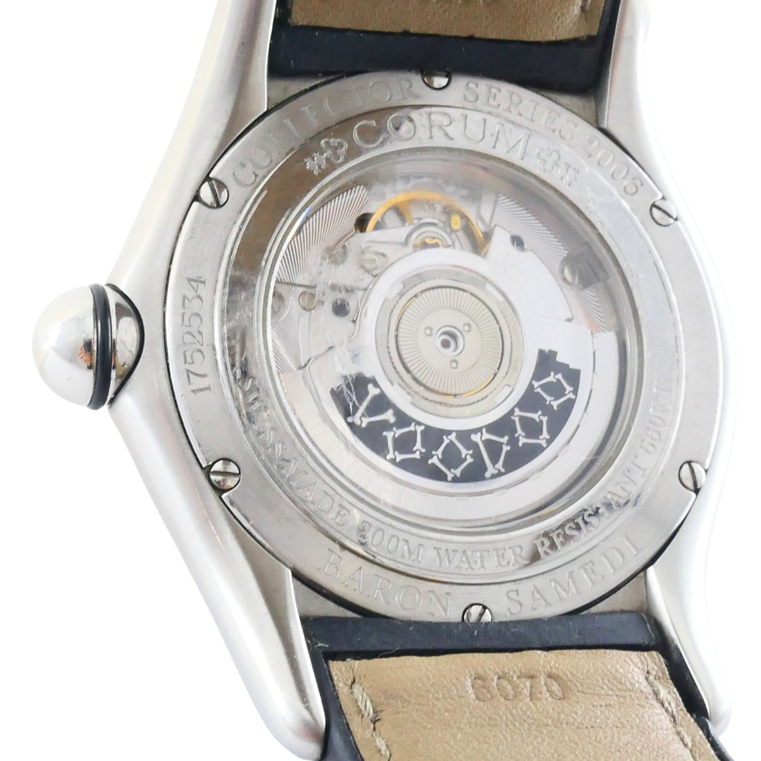 Corum Bubble Baron Samedi Watch Halloween Collectible