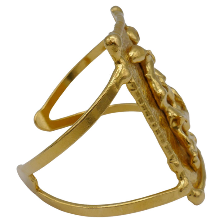 Jean Mahie Cuff Bracelet 22k Gold