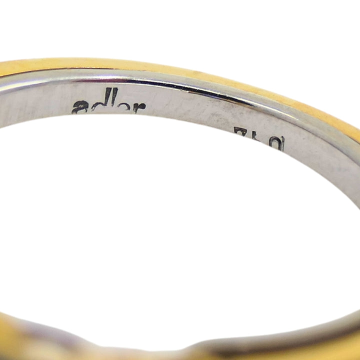 Adler Ring 18k Gold Sri Lanka Sapphire GRS Report Heart Shaped Diamond