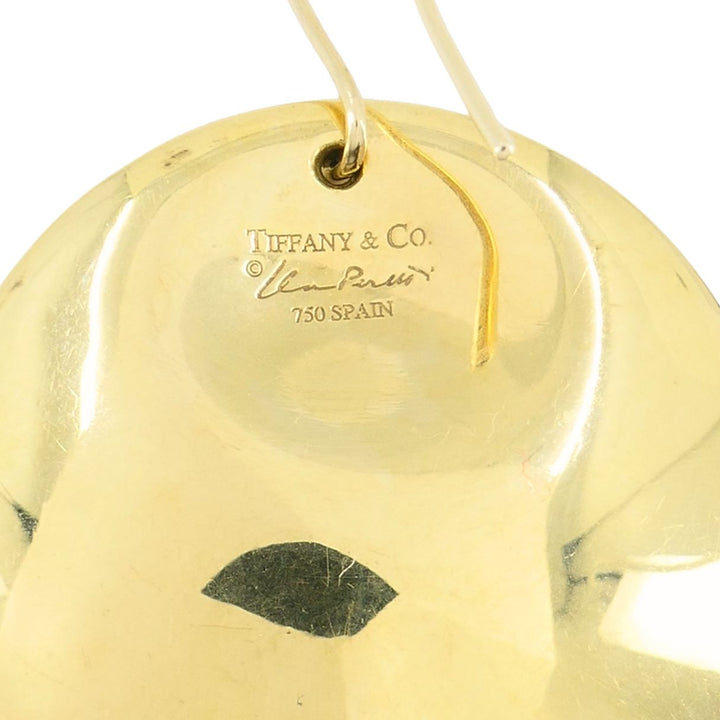 Tiffany & Co. Elsa Peretti 18k Gold Large Round Disc Earrings