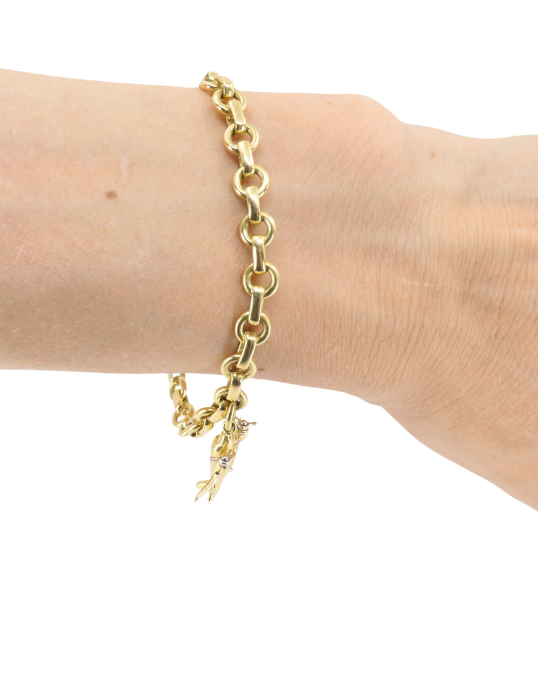 Tiffany & Co. Charm Bracelet 18k Gold Mechanical Charm