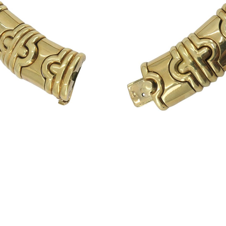 Vintage Bvlgari Bulgari 18k Gold Parentesi Necklace