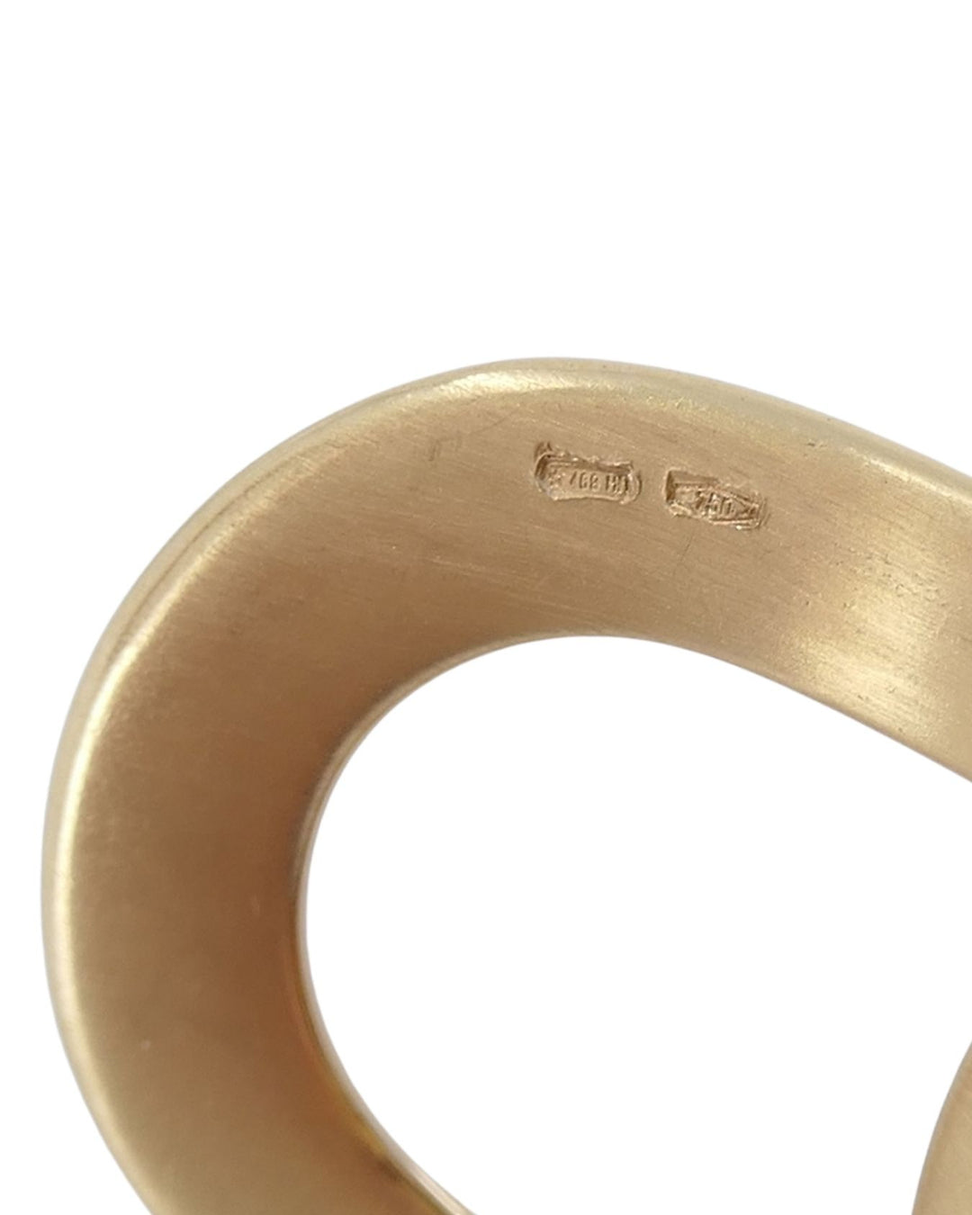 Pomellato Tango 18k Rose Gold Bracelet Brown Diamond Cuff