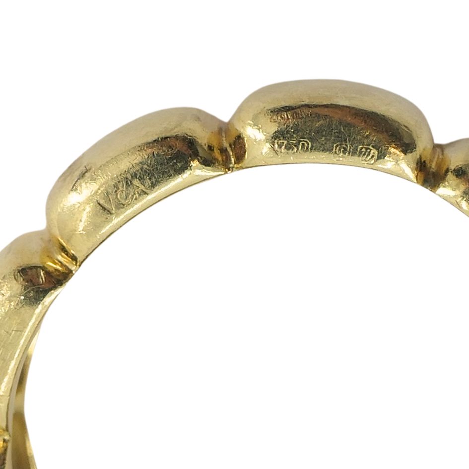 Vintage Van Cleef & Arpels 18k Gold Band Ring