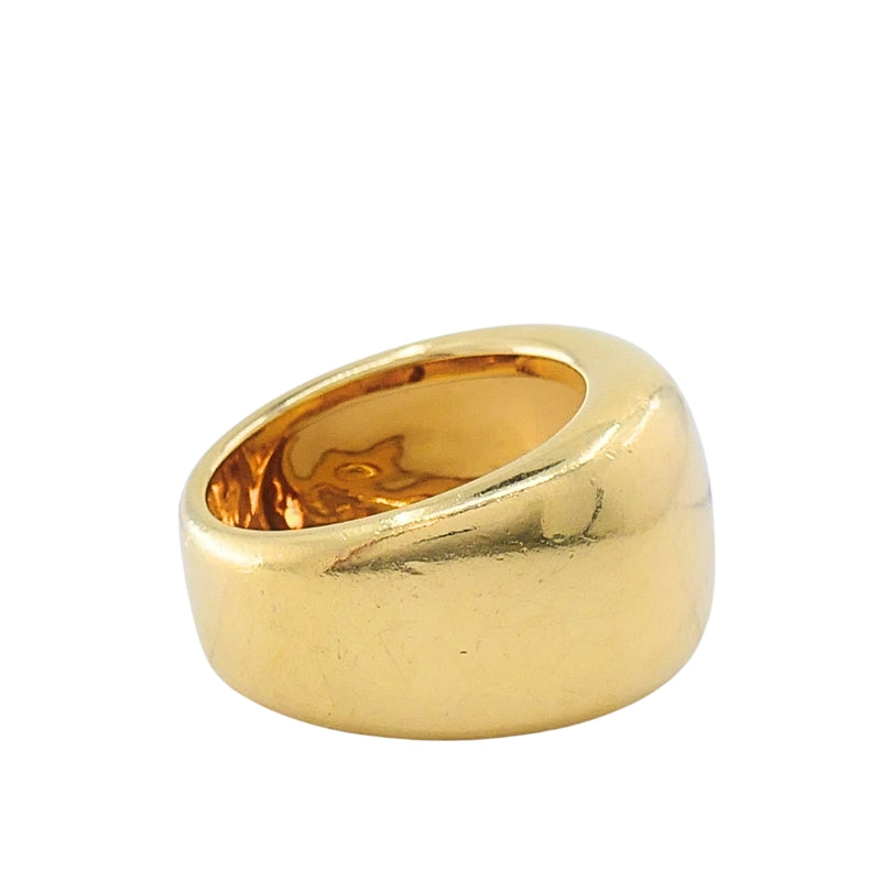 Cartier Nouvelle Vogue 18k Gold Dome Ring