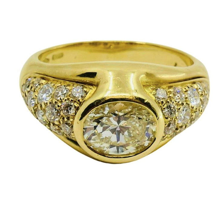 Bvlgari Bulgari Diamond Ring 18k Gold