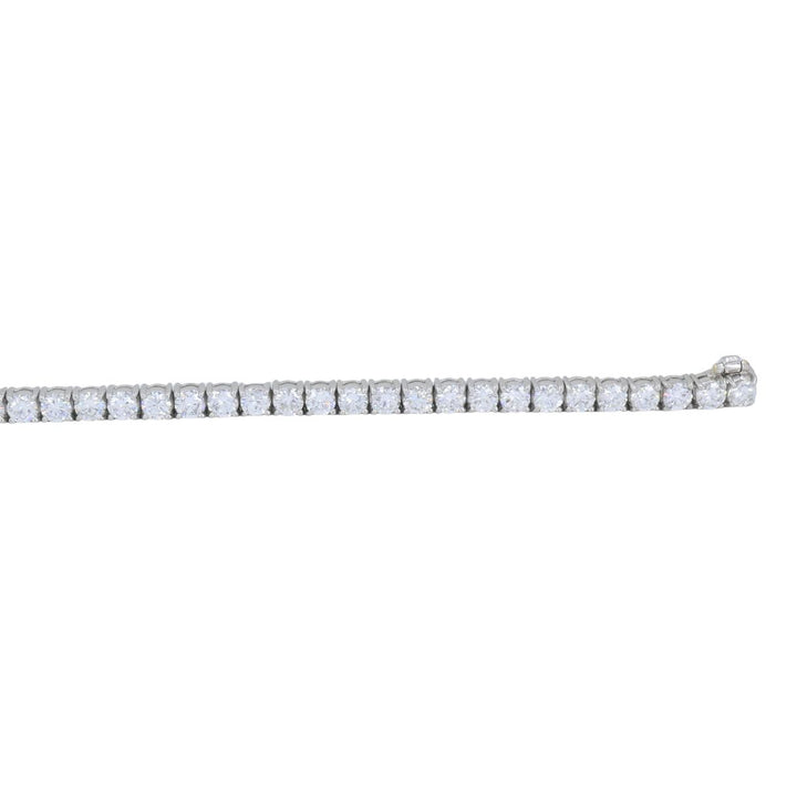 Vintage Cartier Platinum Diamond Tennis Bracelet, Circa 1970s
